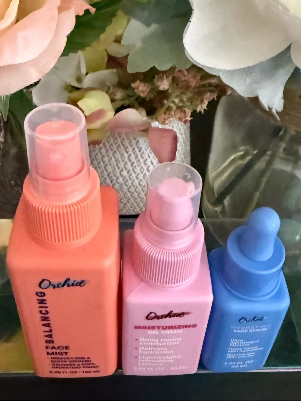 🆕🪷 ORCHID LIMITED EDITION 3-PIECE SKIN CARE COLLECTION. BRAND NEW!
